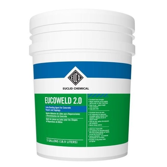 Eucoweld 2.0 Latex Bonding Agent 5Gal - Construction Powders & Chemicals